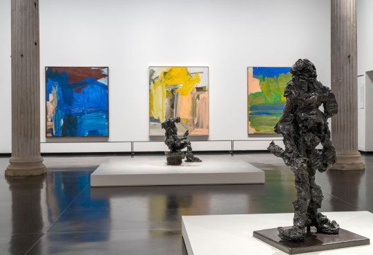 Ausstellungsansicht Willem de Kooning e l’Italia , Gallerie dell’Accademia, Venedig, 2024 © 2024 The Willem de Kooning Foundation, SIAE. Foto: Matteo de Fina, 2024